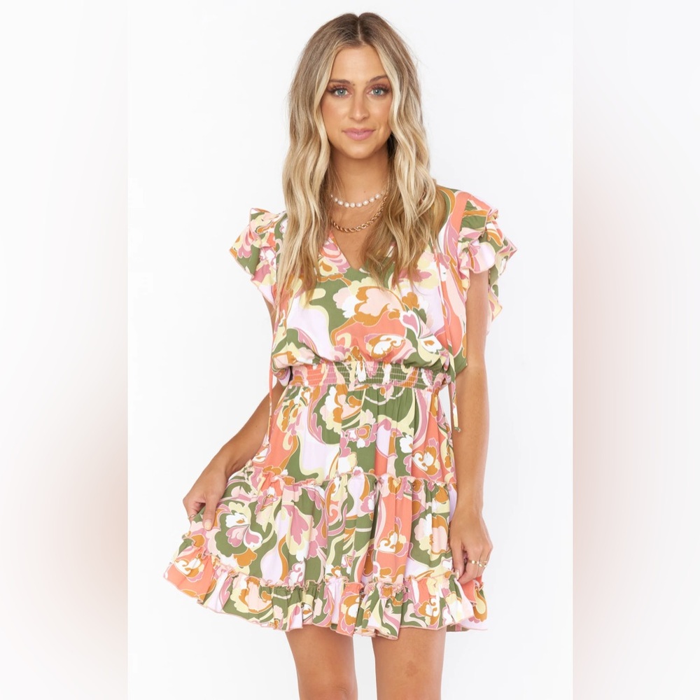 Wild Dreams Mini Dress retro size L